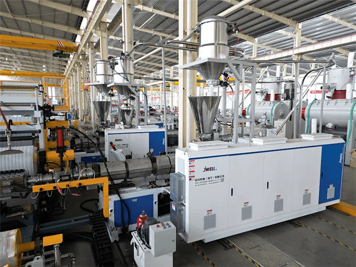 TPO EVA Waterproof Roll Extrusion Line factory